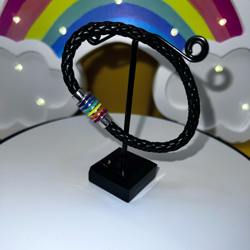 NWOT - Pride Cord Bracelet - Size 8 in.